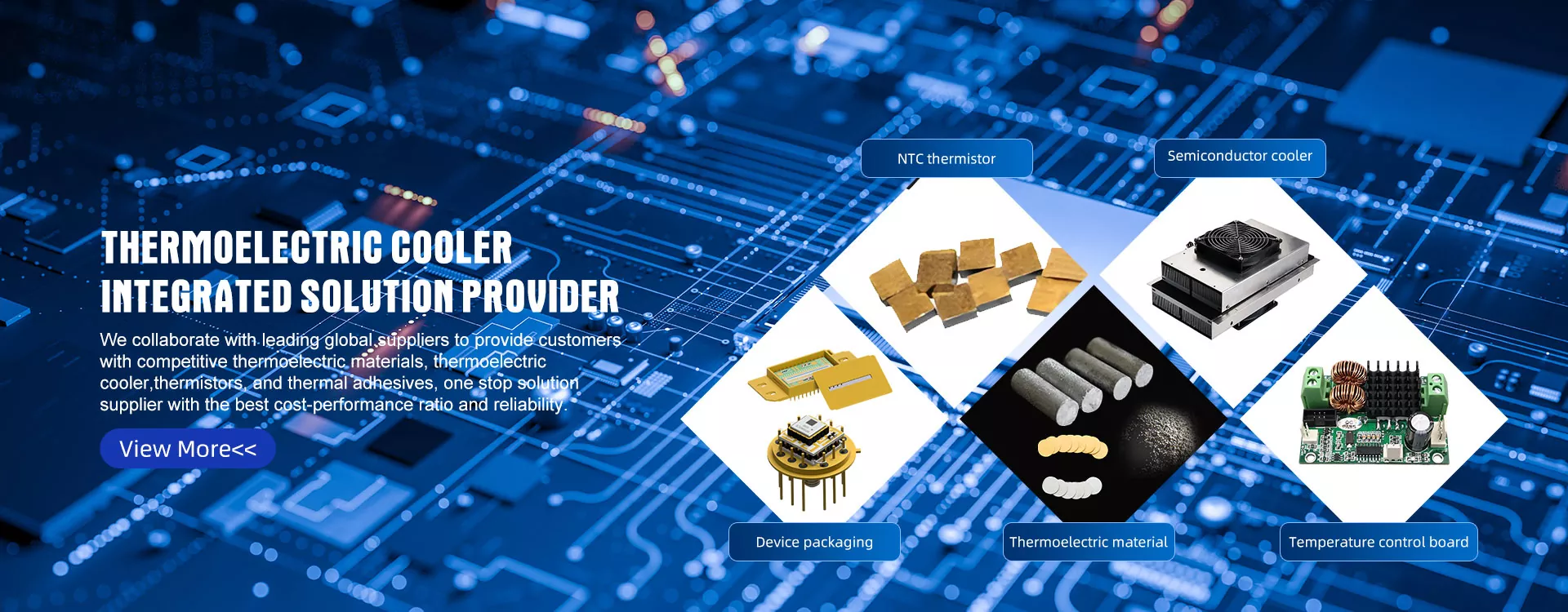 Gruppi di raffreddamento termoelettrici di qualità